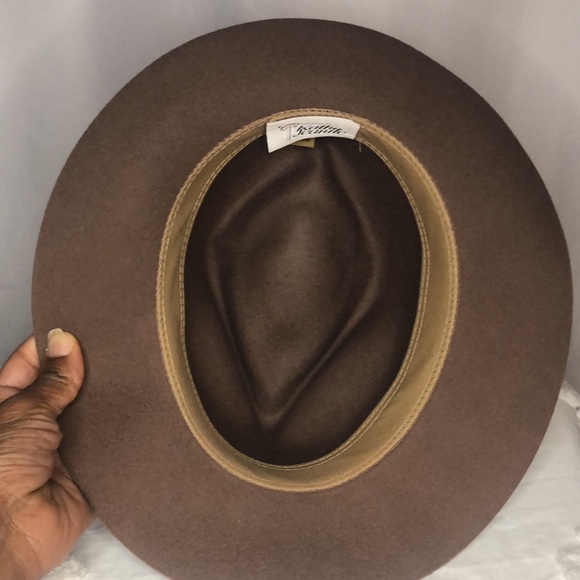 KATHY JEANNE Vintage brown felt hat. Size Medium. - Picture 7 of 10